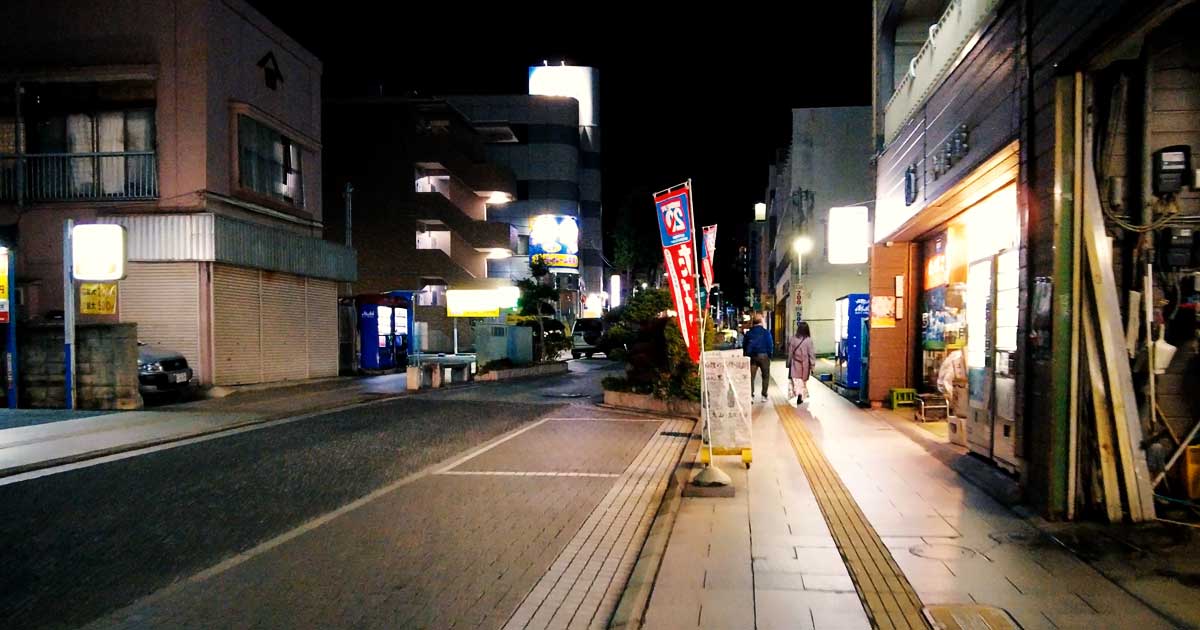 日立市の銀座通り商店街